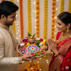 Collection image for: Karwa Chauth Puja Thali