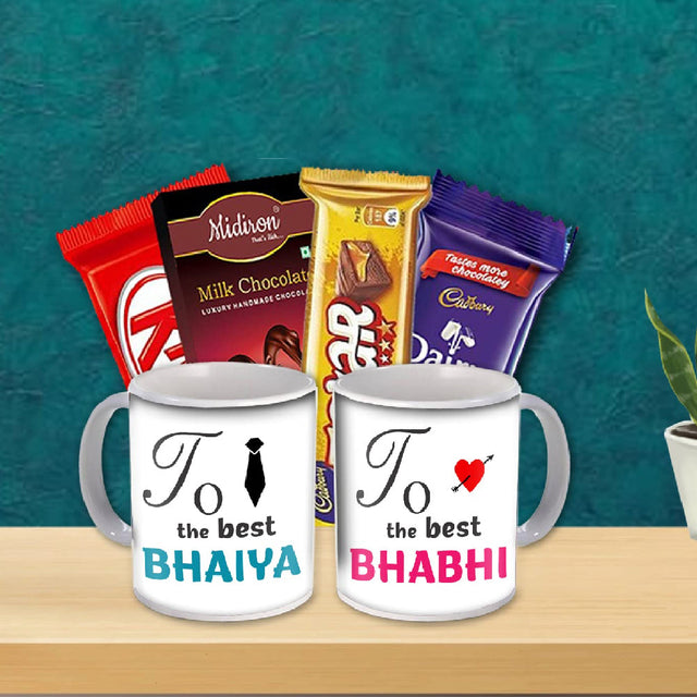 Bhaiya - Bhabhi Rakhi Gifts Online