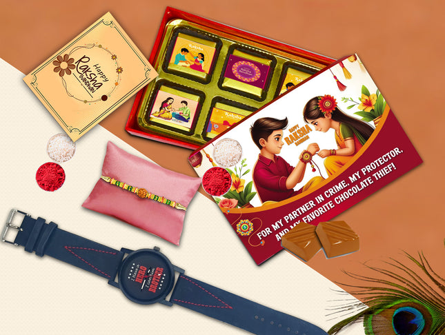 Raksha Bandhan Gift Ideas For Brother – Rakhi Gift Combo For Brother, Unique Rakhi For Brother, Rakhi Set For Brother