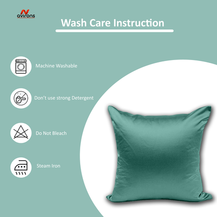 Silk Satin Cushion case – Ultra Soft, Breathable, Anti-Frizz Cushion Cover for Beautiful Hair & Skin-16x16 inch