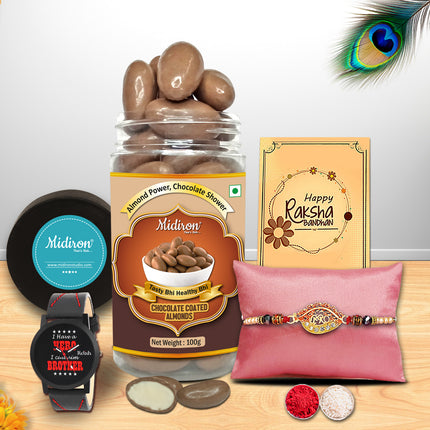 Best Gift For Brother On Rakhi - Rakhi Set For Brother, Rakhi Gift Pack For Brother