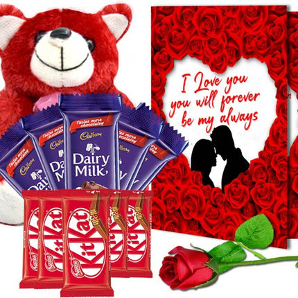 Valentine’s chocolate gift boxes
Romantic chocolate gift sets
Teddy Day gifts
Valentine’s teddy bears
Cute stuffed toys for Teddy Day
