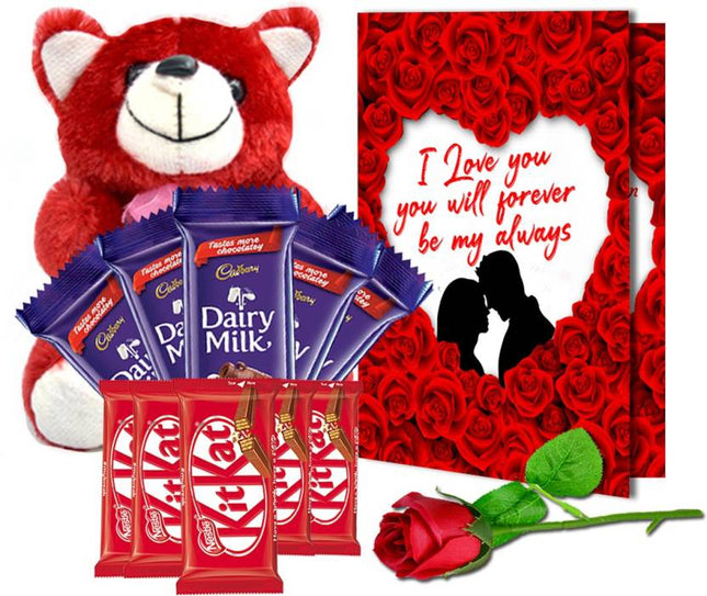 Valentine’s chocolate gift boxes
Romantic chocolate gift sets
Teddy Day gifts
Valentine’s teddy bears
Cute stuffed toys for Teddy Day
