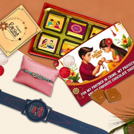 Rakhi For Younger Brother – Rakhi Gift Pack Brother, Unique Rakhi For Brother, Raksha Bandhan Special Brother