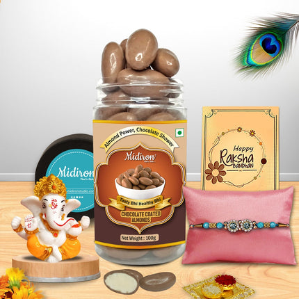 Rakhi For Brother Online - Rakhi Gift Set For Brother, Raksha Bandhan Gift For Brother