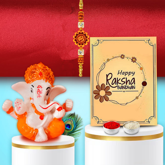 Rakhi Gift Set For Brother - Rakhi For Brother Gift, Raksha Bandhan Hampers For Brother