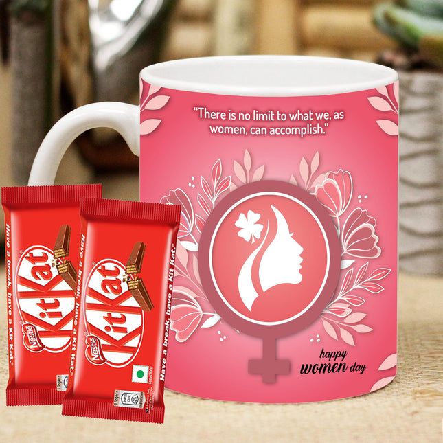 Mug &amp; KitKat Gift Set
Ceramic Mug
KitKat Chocolate Bars
Perfect Gift for Any Occasion