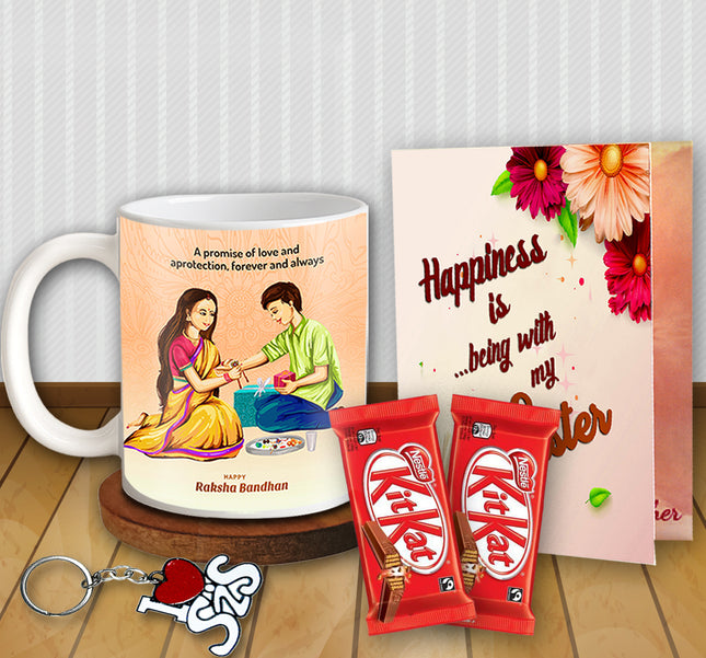 Rakhi Gifts for Younger Sister - Raksha Bandhan Gift for Choti Behan, Rakhi Hampers for Girls