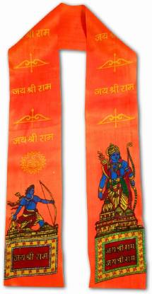 Traditional Ram Patka
Spiritual Stole for Worship
Satin Religious Stole
Satin Blend Ram Patka
