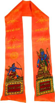 Traditional Ram Patka
Spiritual Stole for Worship
Satin Religious Stole
Satin Blend Ram Patka