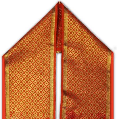 Divine Ram Patka for Sacred Spiritual Devotion Occasions Printed Satin Blend Men & Women Scarf