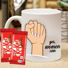 Mug & KitKat Gift Set
Ceramic Mug
KitKat Chocolate Bars