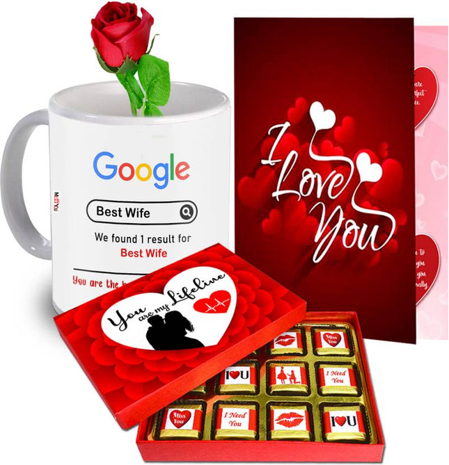Lovely Gift for Valentine - Gift for Girlfriend, Best gift for Wife - Ceramic Gift Box  (Multicolor)