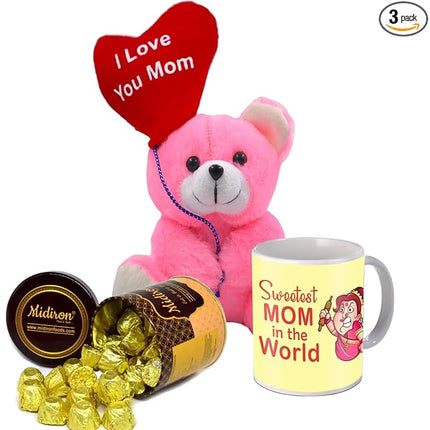 Mother’s Day Gift Set
Teddy and Chocolate Surprise
Cozy and Sweet Gift
Thoughtful Present for Her