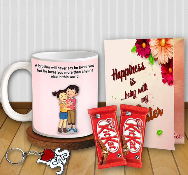 Unique Rakhi Gifts for Sister - Raksha Bandhan Surprise for Sister - Best Gift Combo for Sister