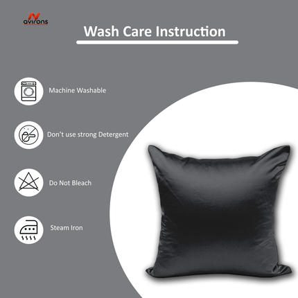 Cushion Cover - Decorative Satin Silk Cushion Cover, Soft, and Comfortable for Every Room
