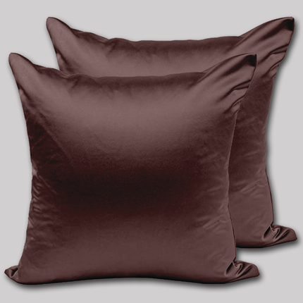 Elegant Satin Silk Cushion Cover - Decorative and Soft Cushion Cover, Perfect for Living Room Decor