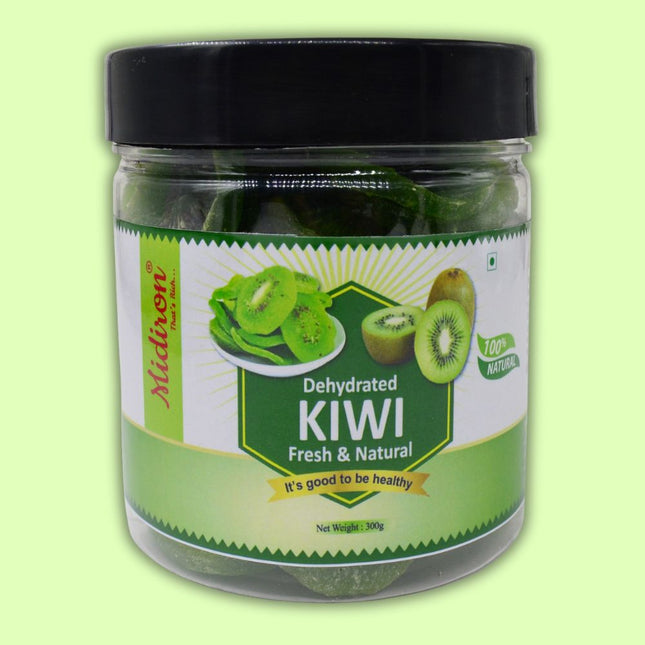 Midiron Dehydrated Kiwi, Dried Kiwi, Natural Dried Kiwi with Proteins 300mg - Midiron