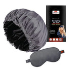 Silk Hair Bonnet with Eye Mask – Protect Your Hair & Sleep in Style