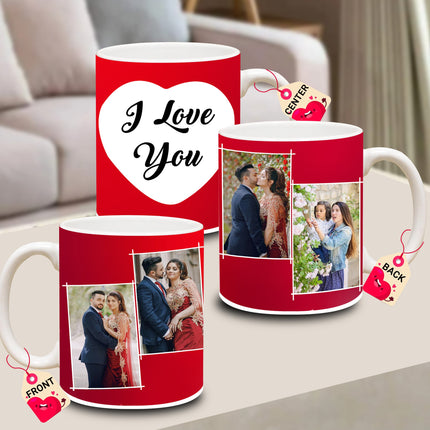 Personalized photo coffee mug, custom coffee mug, add your picture, unique keepsake, gift for girlfriend, gift for wife, gift for boyfriend, gift for husband, durable ceramic mug, customizable design, thoughtful gift, photo mug for loved ones.