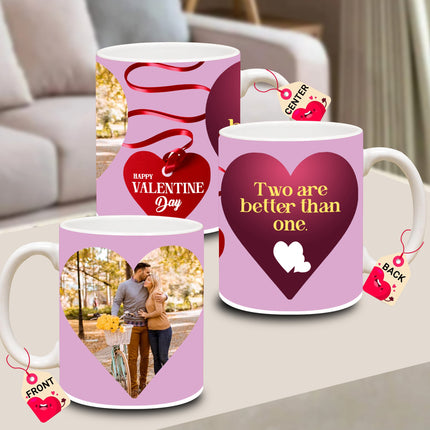 Personalized photo coffee mug, custom coffee mug, add your picture, unique keepsake, gift for girlfriend, gift for wife, gift for boyfriend, gift for husband, durable ceramic mug, customizable design, thoughtful gift, photo mug for loved ones.