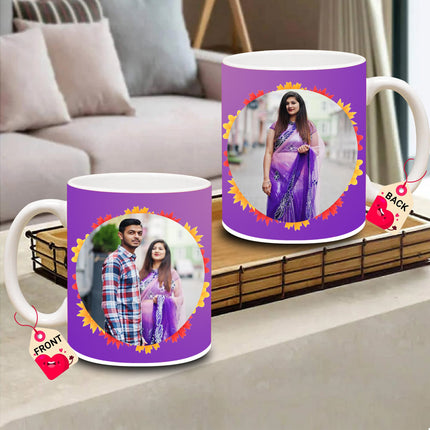 Personalized photo coffee mug, custom coffee mug, add your picture, unique keepsake, gift for girlfriend, gift for wife, gift for boyfriend, gift for husband, durable ceramic mug, customizable design, thoughtful gift, photo mug for loved ones.