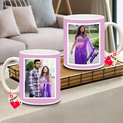 Personalized photo coffee mug, custom coffee mug, add your picture, unique keepsake, gift for girlfriend, gift for wife, gift for boyfriend, gift for husband, durable ceramic mug, customizable design, thoughtful gift, photo mug for loved ones.