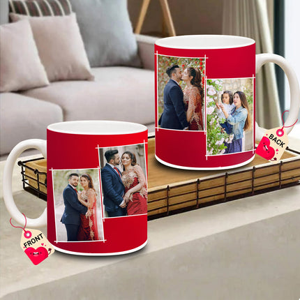 Personalized photo coffee mug, custom coffee mug, add your picture, unique keepsake, gift for girlfriend, gift for wife, gift for boyfriend, gift for husband, durable ceramic mug, customizable design, thoughtful gift, photo mug for loved ones.