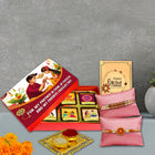 Raksha Bandhan Bhai Rakhi Combo – Rakhi With Card For Brother, Roli Akshat Rakhi Pack