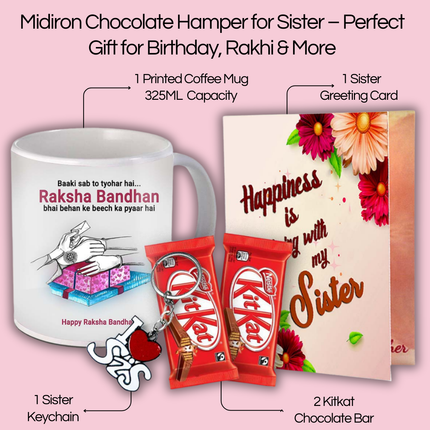 Rakhi Special Gifts for Sister - Creative Rakhi Gift Ideas for Sister, Raksha Bandhan Presents for Girls
