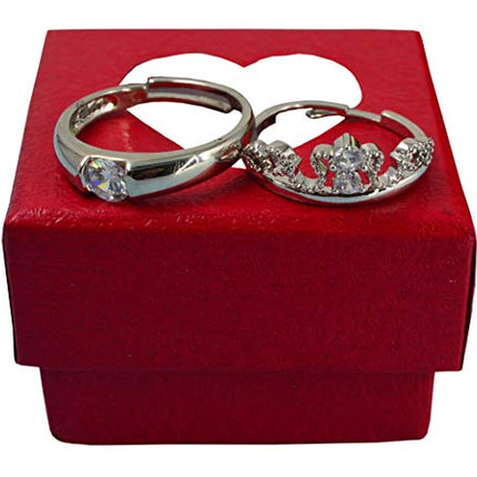 Valentine’s Gift Hamper for Girlfriend or Boyfriend – Romantic Rose Day, Chocolate Day, Hug Day Gift with Chocolate Box, Love Greeting Card & Couple Ring