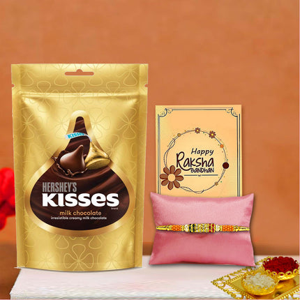 Rakhi Combo For Bhai – Raksha Bandhan Special Pack, Handcrafted Rakhi Gift, Brother Hamper
