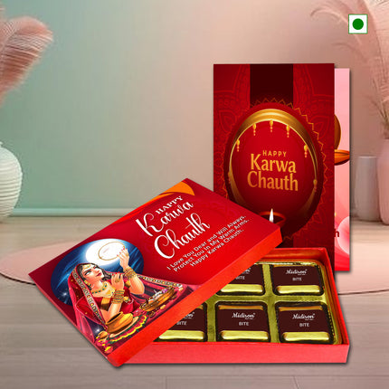 Karwa Chauth Gift for Her - Karwa Chauth Romantic Gift Ideas, Karwa Chauth Gift Hamper for Wife