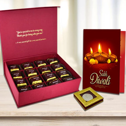 Diwali Gift Combo - Chocolate Gifts for Diwali, Festival Gift Pack, Chocolate Gift Hamper for Diwali