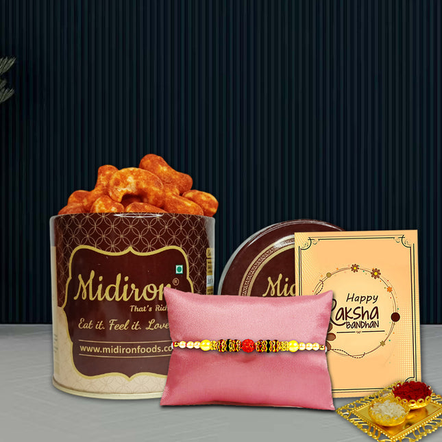 Raksha Bandhan Gift For Brother – Rakhi Gift For Younger Brother, Special Rakhi Package For Brother, Rakhi Combo From Siste