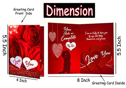 Love Combo Gift for Girlfriend, Boyfriend, Wife, Husband – Chocolate Gift for Rose Day, Promise Day