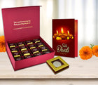 Luxury Handmade Chocolate Gift Hamper for Diwali – Deepawali Gift Combo with Handmade Chocolate