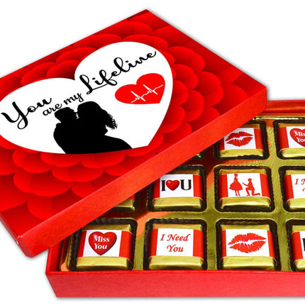 Valentine’s Day Gifts, Chocolate with Cushion 16*16 inches and Coffee Mug, Birthday Gifts for Wife, Gift For Husband Birthday Special (Pack 3) Ceramic, Paper, Fiber Gift Box  (Multicolor)
