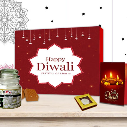 Diwali dry fruits gift box
Diwali decorative gift items
Diwali chocolate gift box
Diwali candles and diyas gift set