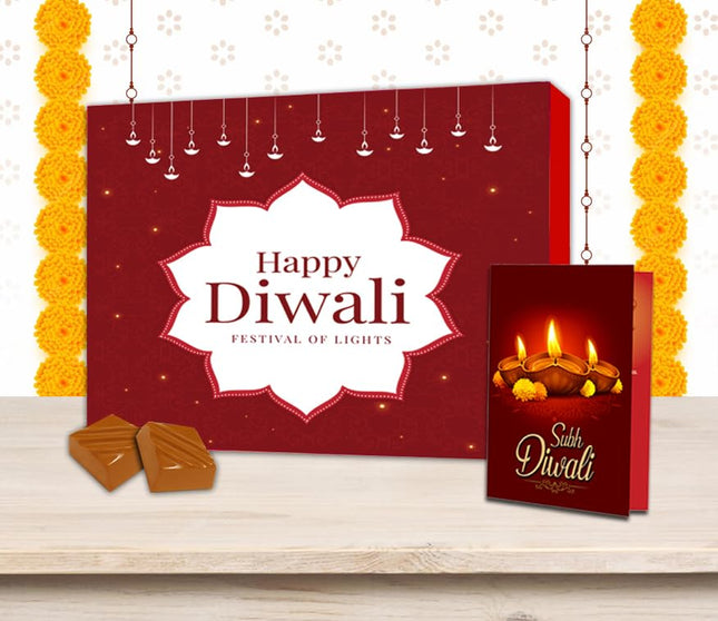 Diwali sweets gift pack
Creative Diwali gift packaging
Customized Diwali gift items
Diwali candles and diyas gift set
Diwali chocolate gift box