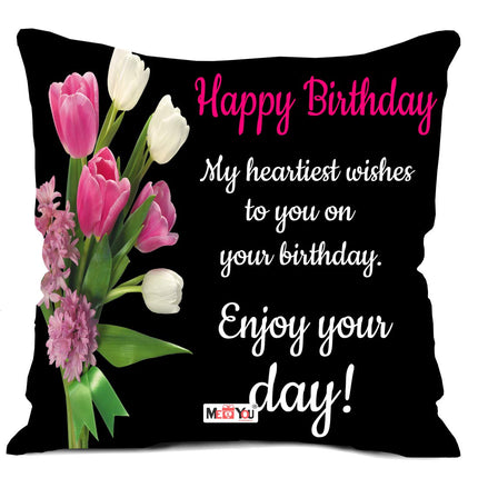 Birthday Gifts - Printed Cushion Gift for Sister, Brother, Wife, Husband, Friend, Mother, Father