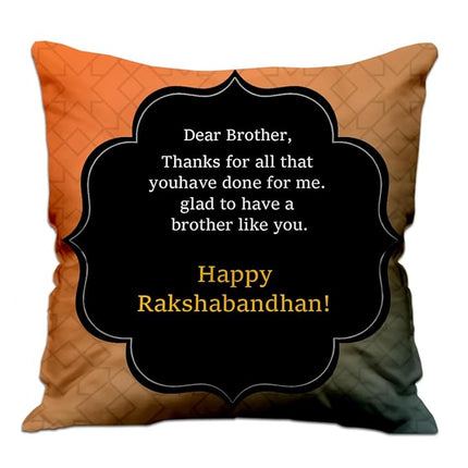 Evil Eye Rakhi Gift
Rakhi with Cushion
Printed Cushion for Raksha Bandhan
Rakhi with Greeting Card