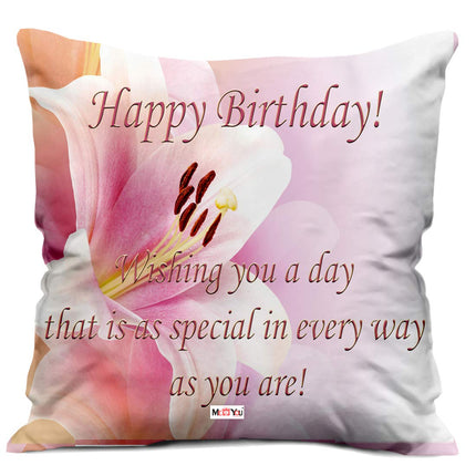 Birthday Gift Ideas - Printed Cushion Gift for Sister, Brother, Wife, Husband, Friend, Mother, Father