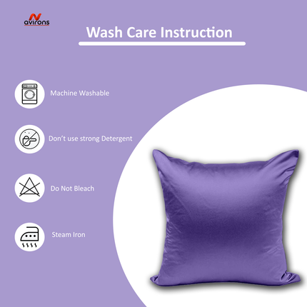 Luxury Satin Cushion case – Ultra Soft, Anti-Frizz, Cooling Cushion Cover for Healthier Hair & Skin-16x16 Inch