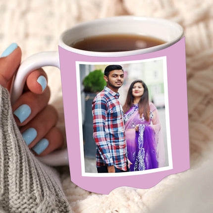 Personalized photo coffee mug, custom coffee mug, add your picture, unique keepsake, gift for girlfriend, gift for wife, gift for boyfriend, gift for husband, durable ceramic mug, customizable design, thoughtful gift, photo mug for loved ones.