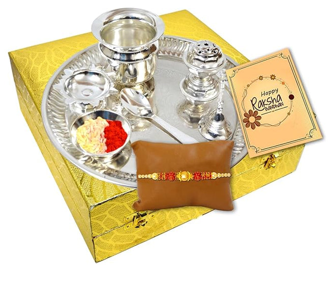 Rakhi thali with sweets
Raksha Bandhan thali
Premium Rakhi thali
Rakhi thali with roli chawal