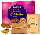 Rakshabandhan Gift Set for Brother, Bhai – Designer Rakhi Combo with Roli Chawal Pack