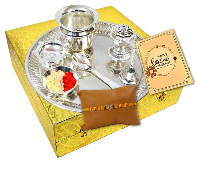 Rakhi thali for sister
Silver Rakhi thali
Golden Rakhi thali
Handmade Rakhi puja thali