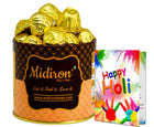 Premium Chocolate Gifts Hamper - Handmade Chocolate Bars - Holi Chocolates with Holi Greeting Card | Holi Gifts for Family & Relatives