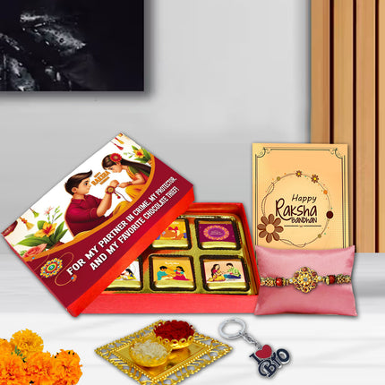 Rakhi Gift Ideas For Brother – Raksha Bandhan Special Combo, Rakhi Gifting Surprise, Rakhi Celebration Set